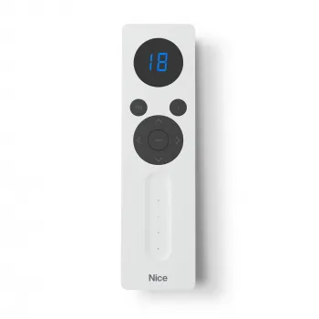 Nice Domi P18V – 18-Kanal Funkhandsender mit Slider & Hand-/Automatik-Umschaltung