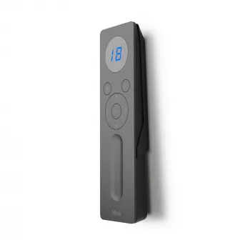 Preview: Nice Domi P18VB – 18-Kanal Funkhandsender mit Slider & Hand-/Automatik-Umschaltung schwarz