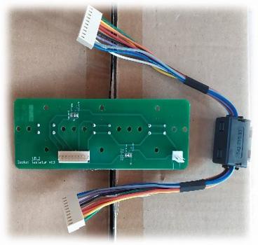 3 Tasterplatine, UDL2, mit Kabel
