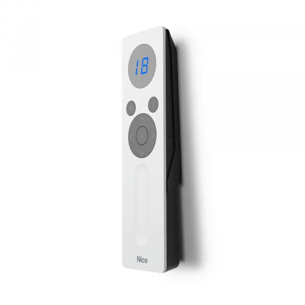 Nice Domi P18V – 18-Kanal Funkhandsender mit Slider & Hand-/Automatik-Umschaltung
