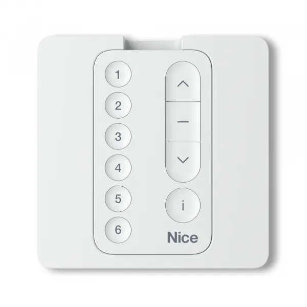 Nice MiniDomi 6 Funkhandsender | 6-Kanal Handsender mit Hand-/Automatik-Umschaltung