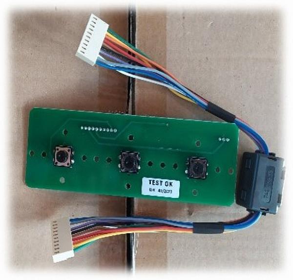 3 Tasterplatine, UDL2, mit Kabel